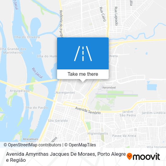 Avenida Amynthas Jacques De Moraes map