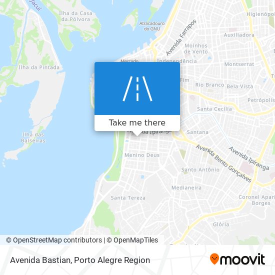 Mapa Avenida Bastian