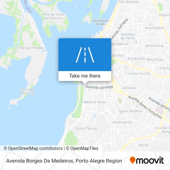 Avenida Borges De Medeiros map