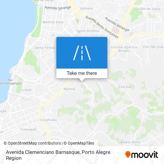 Avenida Clemenciano Barnasque map