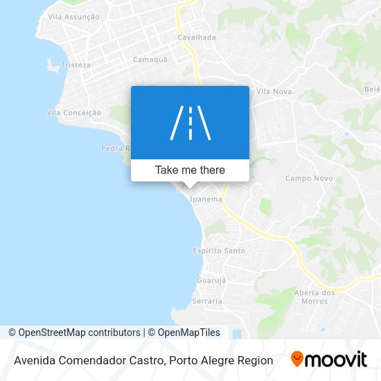Avenida Comendador Castro map