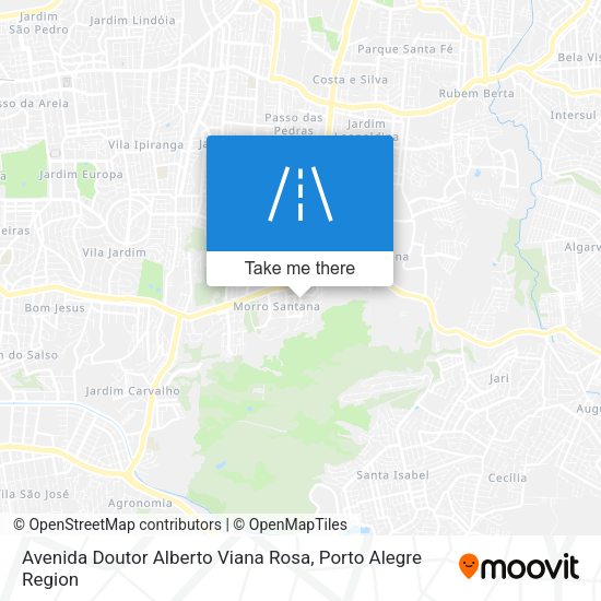 Avenida Doutor Alberto Viana Rosa map