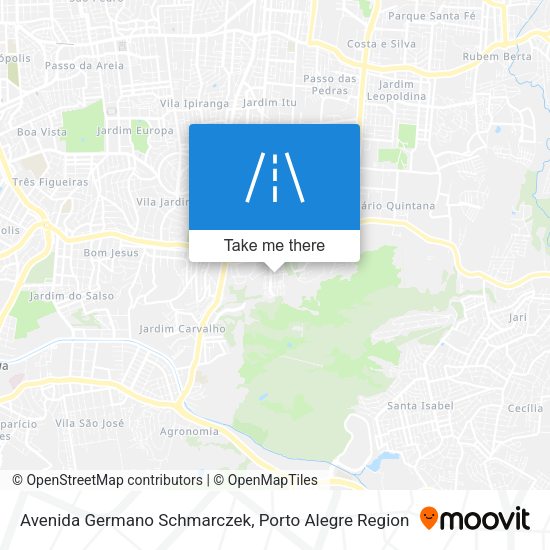 Avenida Germano Schmarczek map