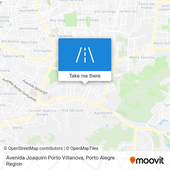 Avenida Joaquim Porto Villanova map