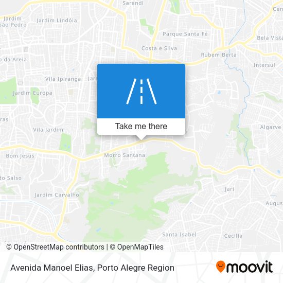 Avenida Manoel Elias map