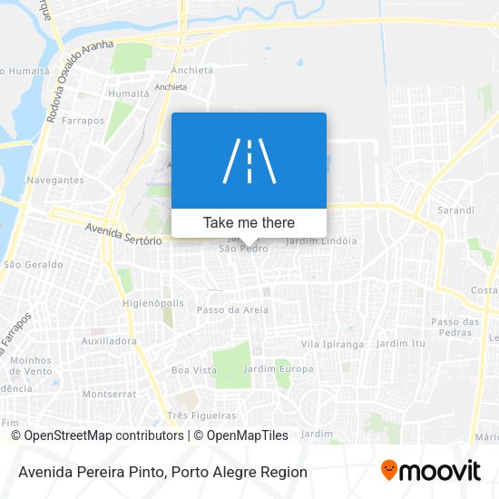 Avenida Pereira Pinto map