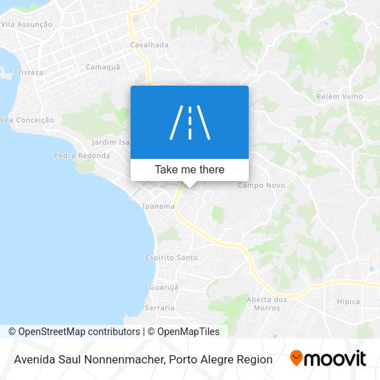 Avenida Saul Nonnenmacher map