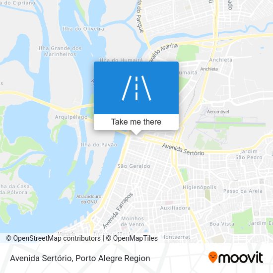 Avenida Sertório map
