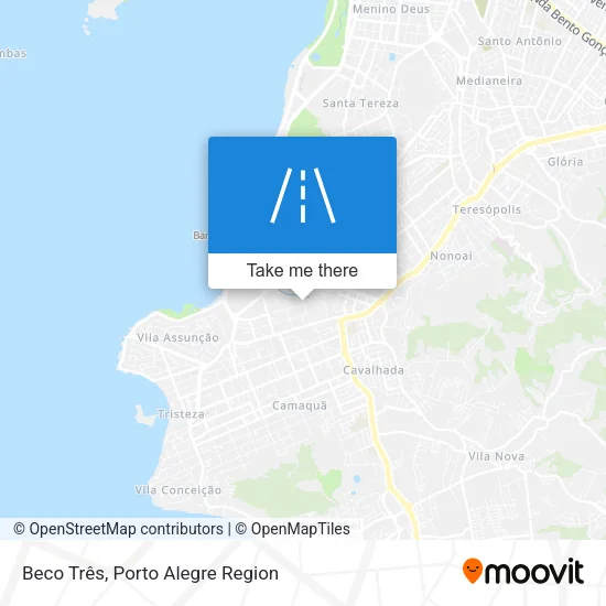 Beco Três map