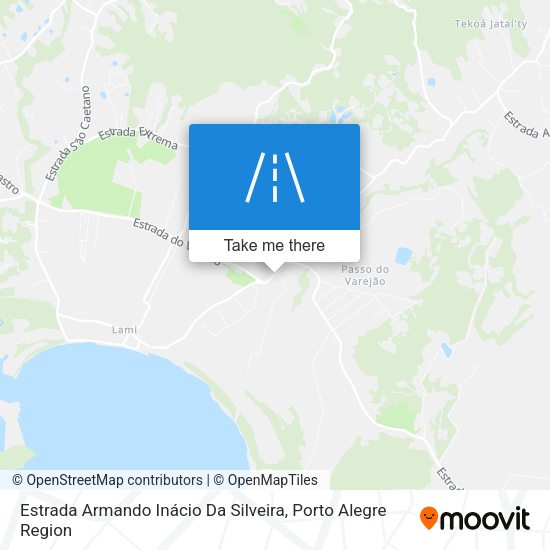Estrada Armando Inácio Da Silveira map