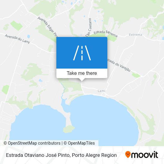 Estrada Otaviano José Pinto map