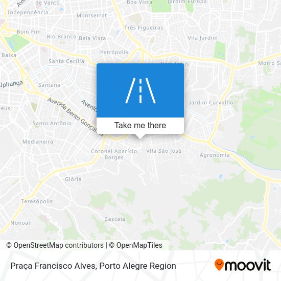Praça Francisco Alves map