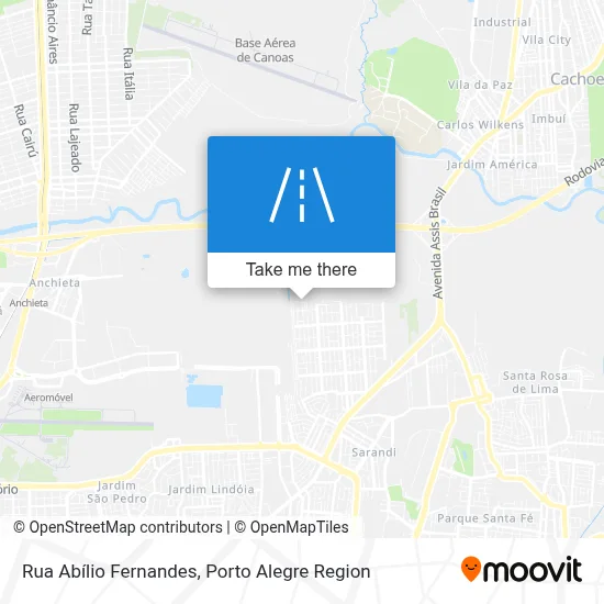 Rua Abílio Fernandes map