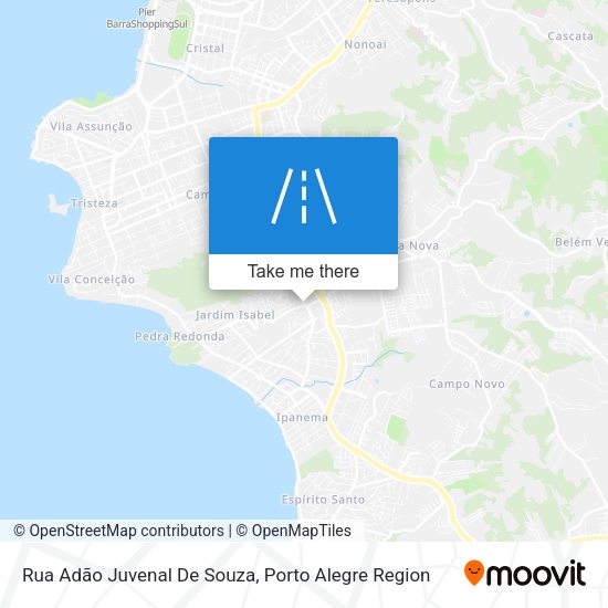 Rua Adão Juvenal De Souza map