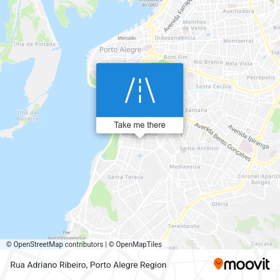 Rua Adriano Ribeiro map