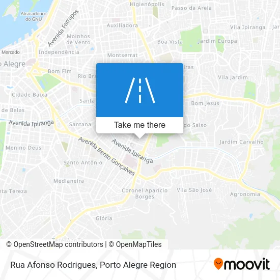 Rua Afonso Rodrigues map