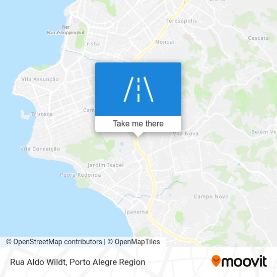 Rua Aldo Wildt map