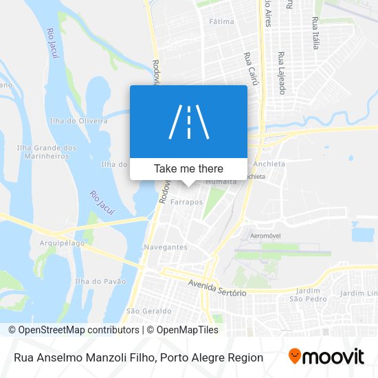 Rua Anselmo Manzoli Filho map