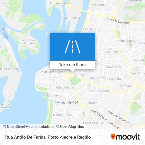 Rua Antão De Farias map