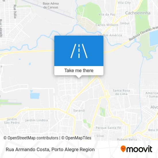 Rua Armando Costa map