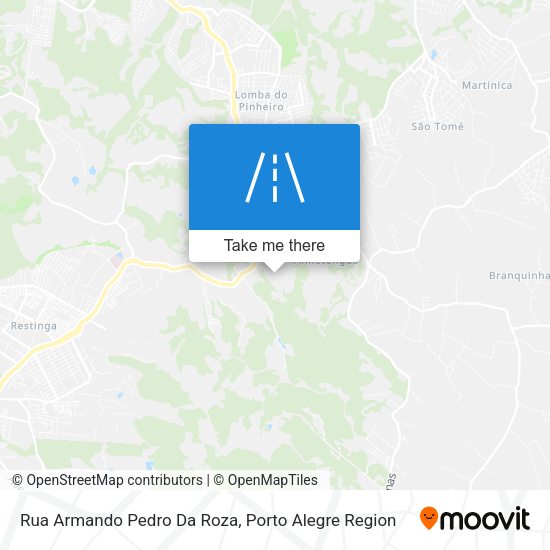 Rua Armando Pedro Da Roza map