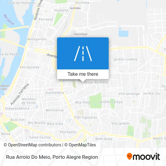 Rua Arroio Do Meio map