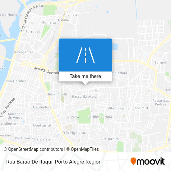 Rua Barão De Itaqui map