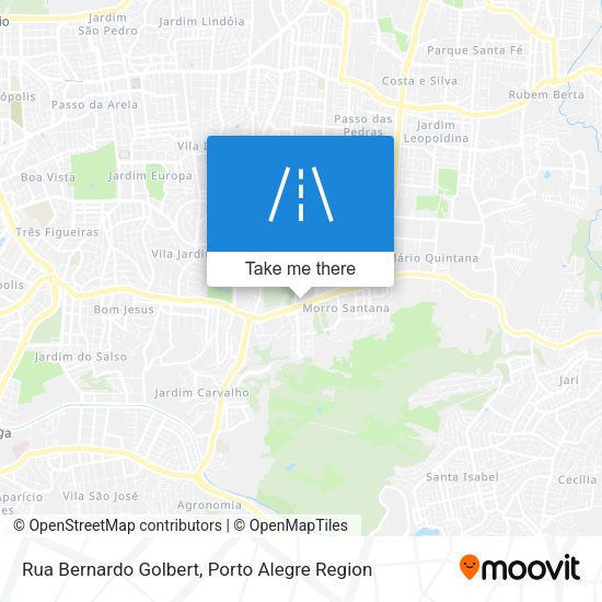 Rua Bernardo Golbert map