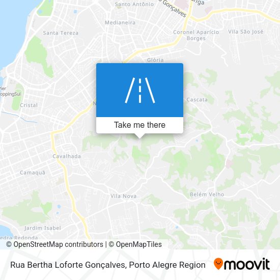 Rua Bertha Loforte Gonçalves map