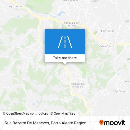 Rua Bezerra De Menezes map
