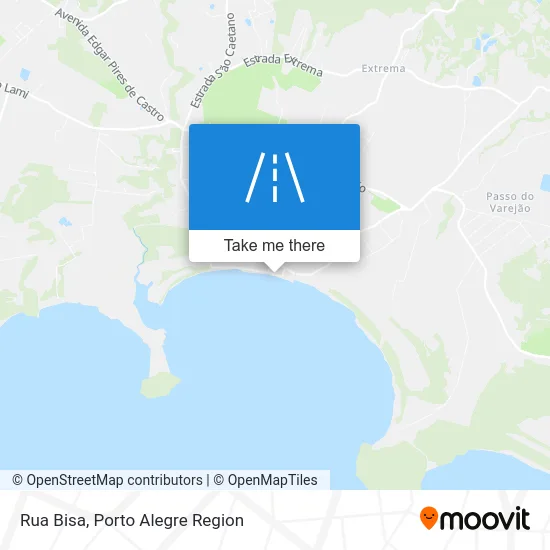 Rua Bisa map