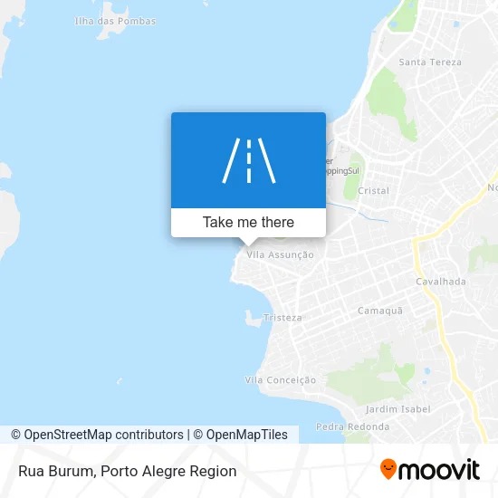 Rua Burum map