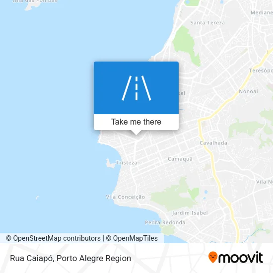 Rua Caiapó map