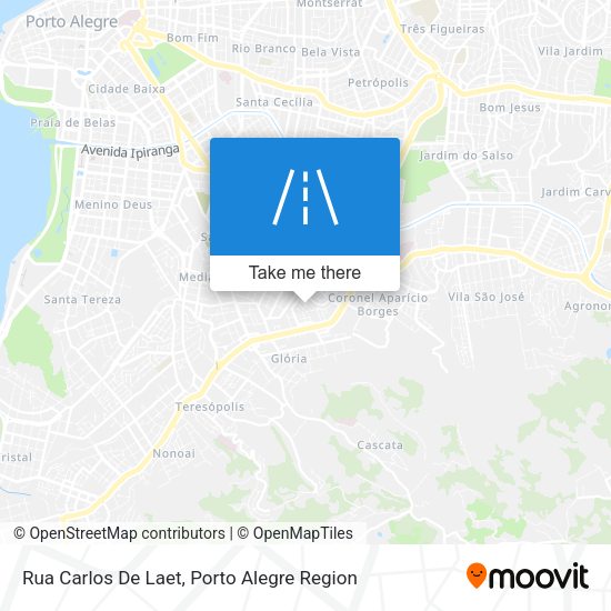 Rua Carlos De Laet map