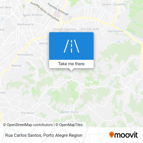Rua Carlos Santos map
