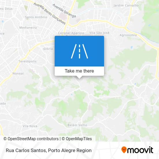 Rua Carlos Santos map