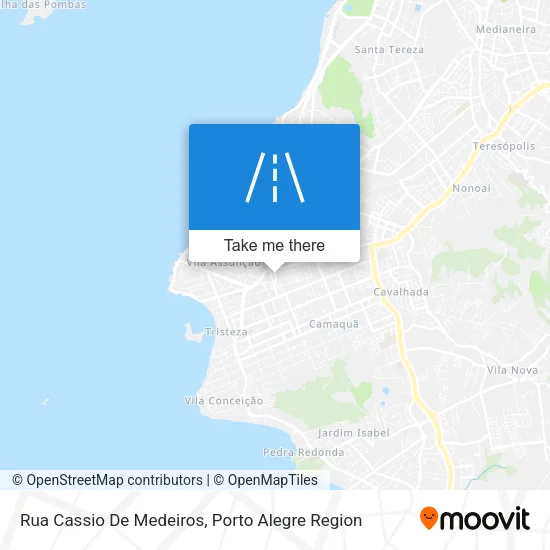 Rua Cassio De Medeiros map
