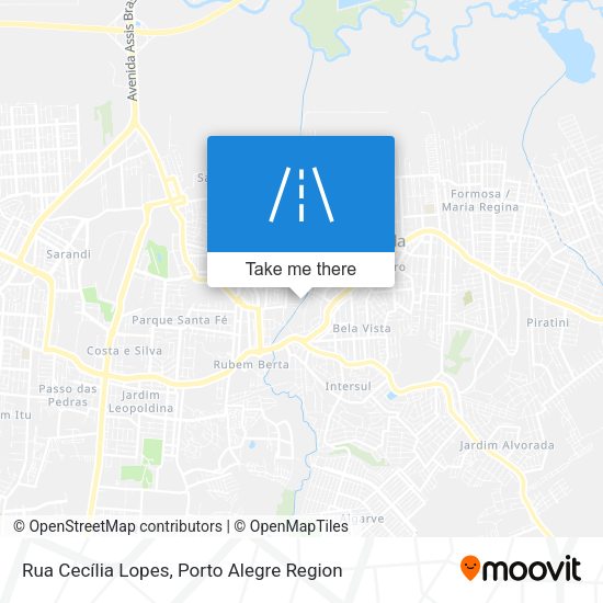 Rua Cecília Lopes map