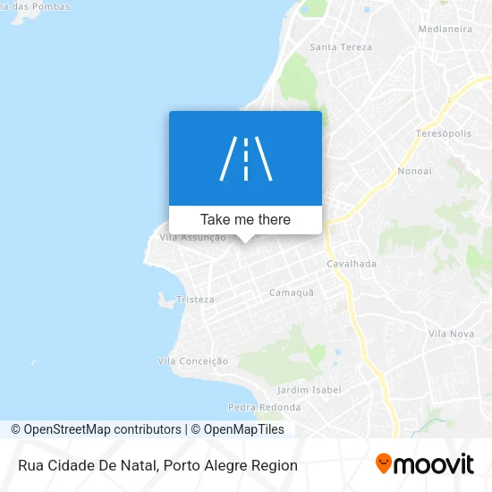Rua Cidade De Natal map