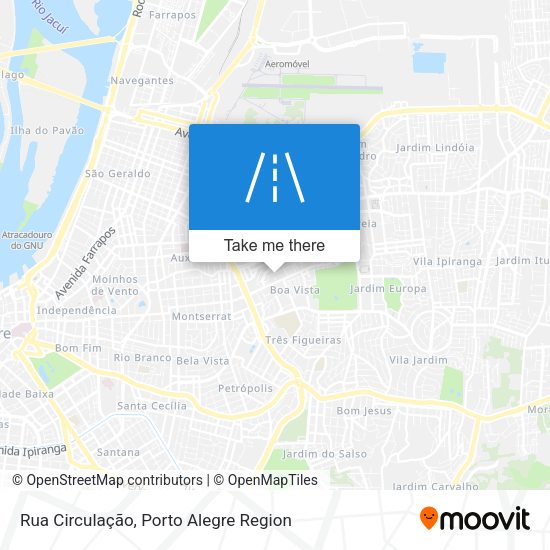 Rua Circulação map