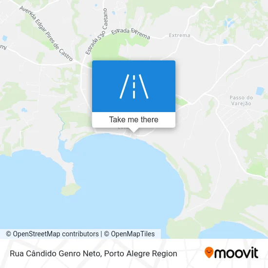Rua Cândido Genro Neto map