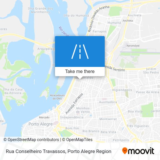 Rua Conselheiro Travassos map