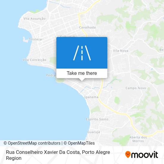Rua Conselheiro Xavier Da Costa map