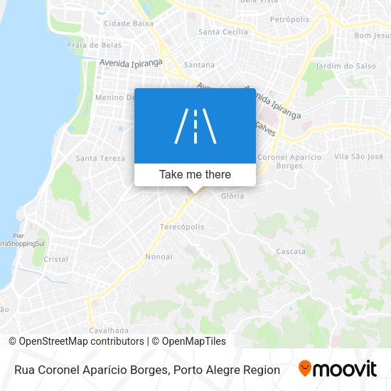 Rua Coronel Aparício Borges map