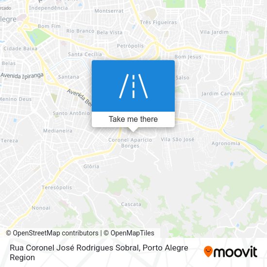 Rua Coronel José Rodrigues Sobral map