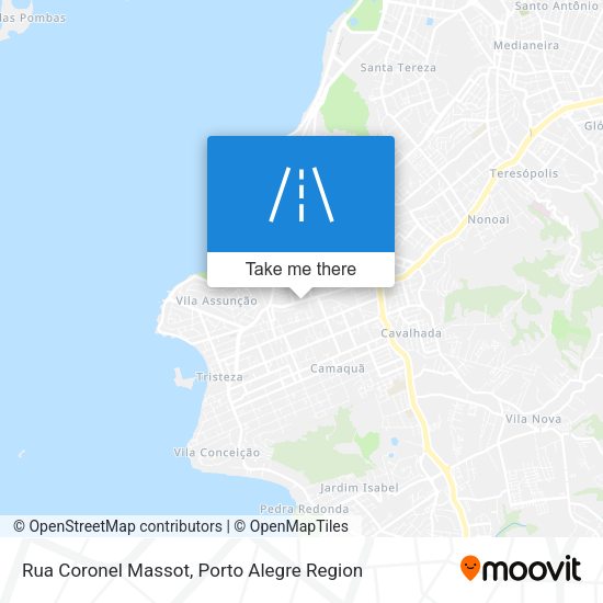 Rua Coronel Massot map