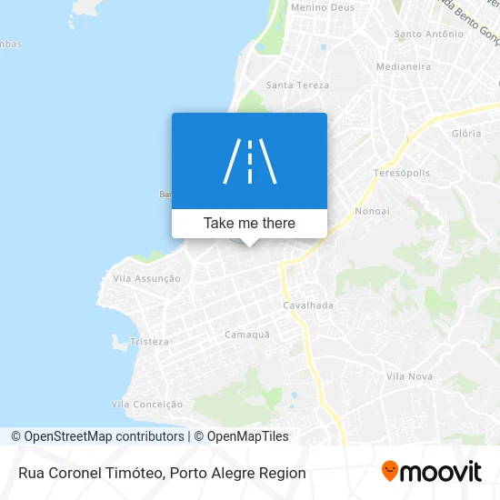 Rua Coronel Timóteo map