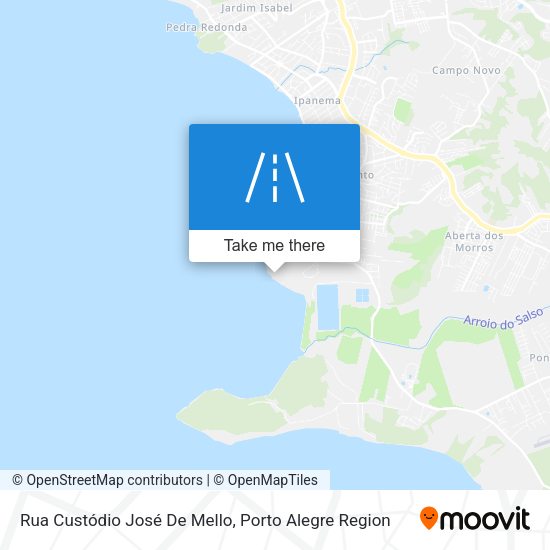 Rua Custódio José De Mello map