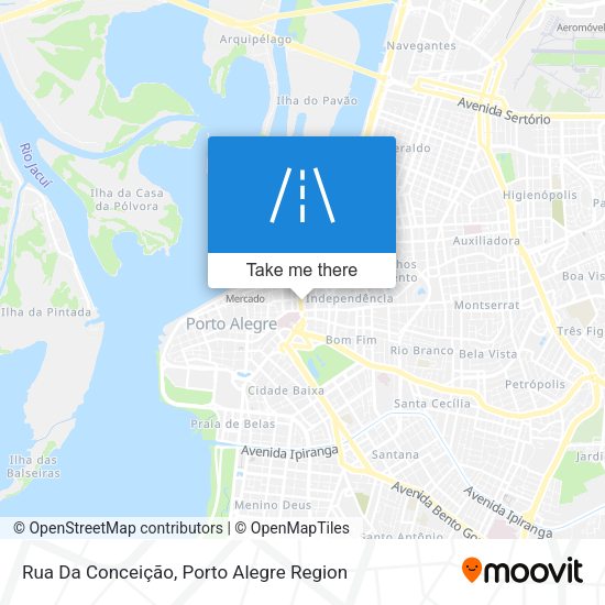 Rua Da Conceição map
