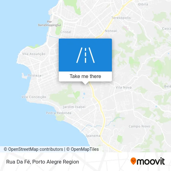 Rua Da Fé map